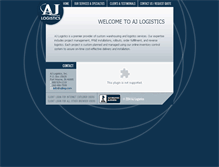 Tablet Screenshot of ajlog.com